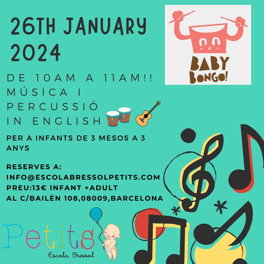 🎶🪇 Primer baby bongo de l'any !! 🎶🪇